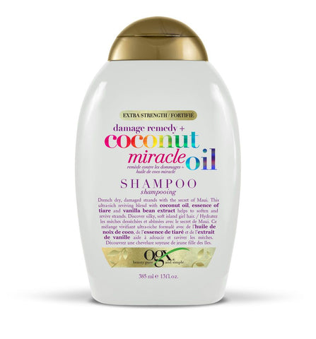 COCONUT MIRACLE OIL DAMAGE REMEDY SHAMPOO Extra Strength