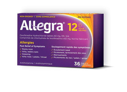 ALLEGRA 12 HOUR (60MG)