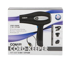 HAIR DRYER FOLDABLE HANDLE with CORD KEEPER