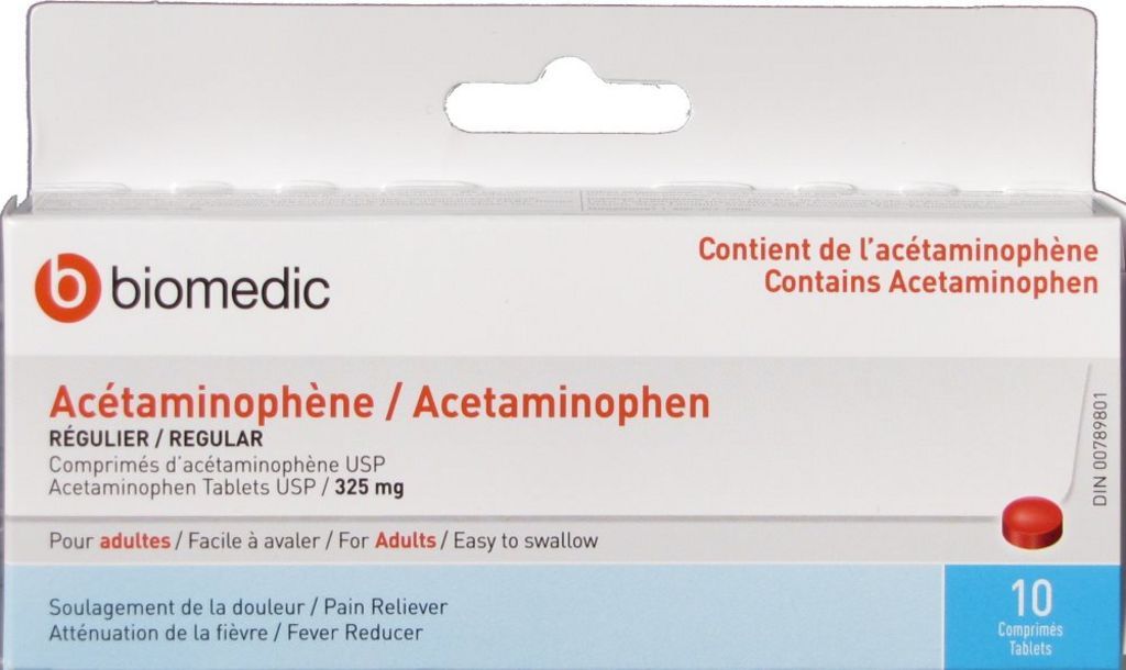 EASY TO SWALLOW ACETAMINOPHEN 325MG TABLETS