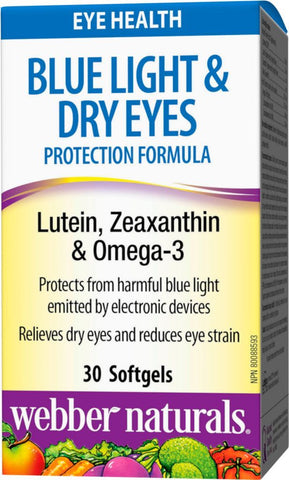 BLUE LIGHT AND DRY EYES PROTECTION FORMULA