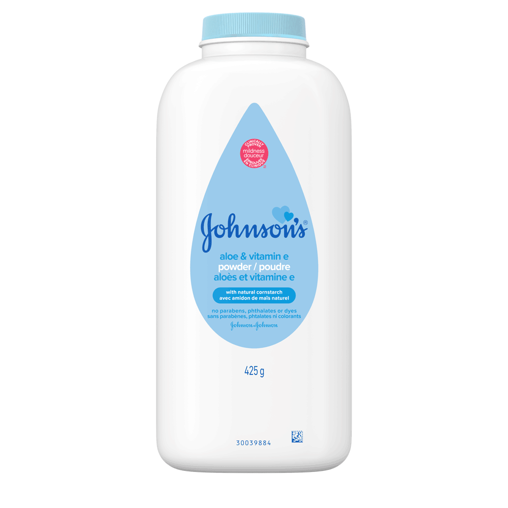 BABY POWDER - PURE CORNSTARCH with Aloe and Vitamin E