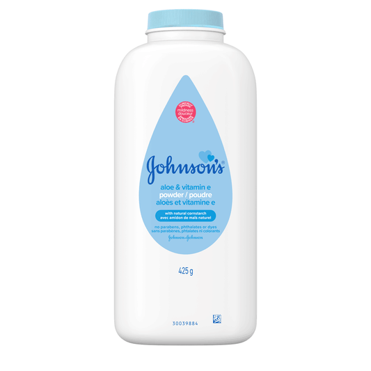 BABY POWDER - PURE CORNSTARCH with Aloe and Vitamin E