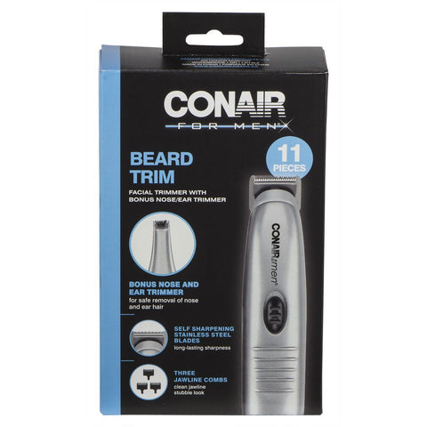 DUAL HEAD - BEARD AND MUSTACHE TRIMMER