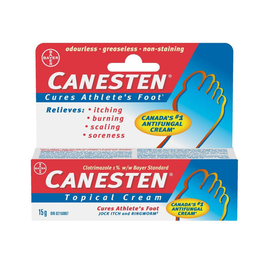 CANESTEN Antifungal TOPICAL CREAM (Clotrimazole 1%)