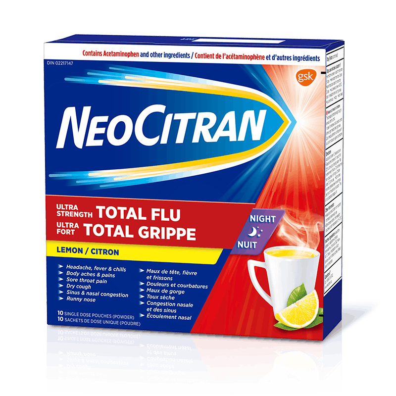 NEOCITRAN ULTRA STRENGTH TOTAL FLU