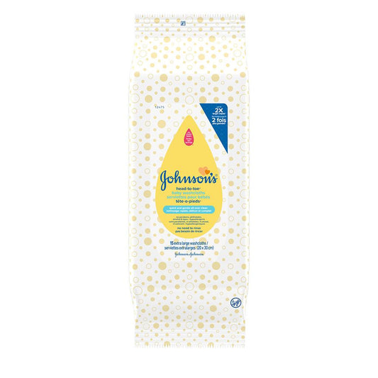 HEAD-TO-TOE BABY CLEANSING CLOTHS