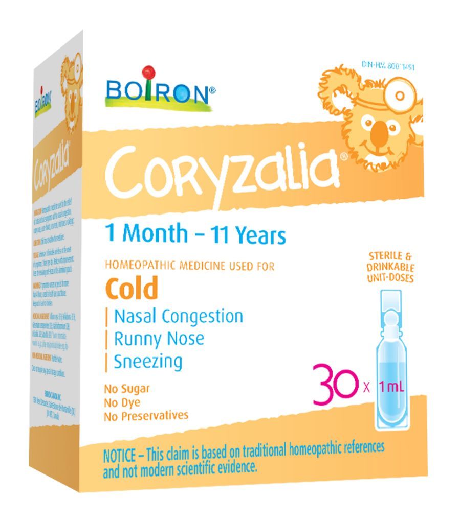 BABY&CHILDREN CORYZALIA COLD RELIEF ORAL SOLUTION
