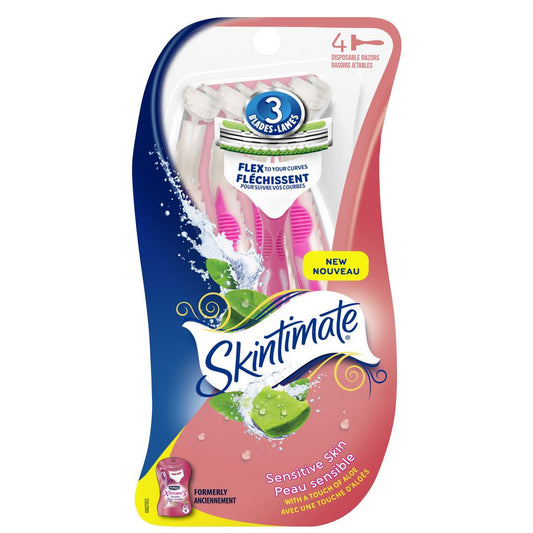 SKINTIMATE SENSITIVE DISPOSABLE RAZORS