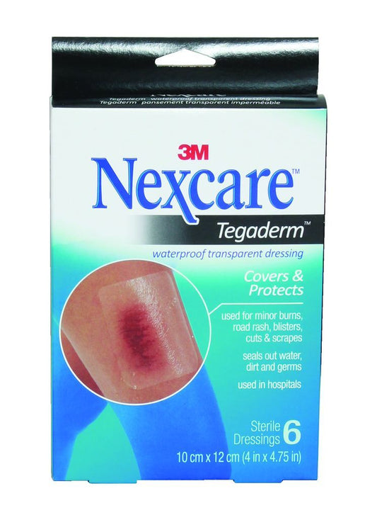 TEGADERM WATERPROOF TRANSPARENT DRESSING