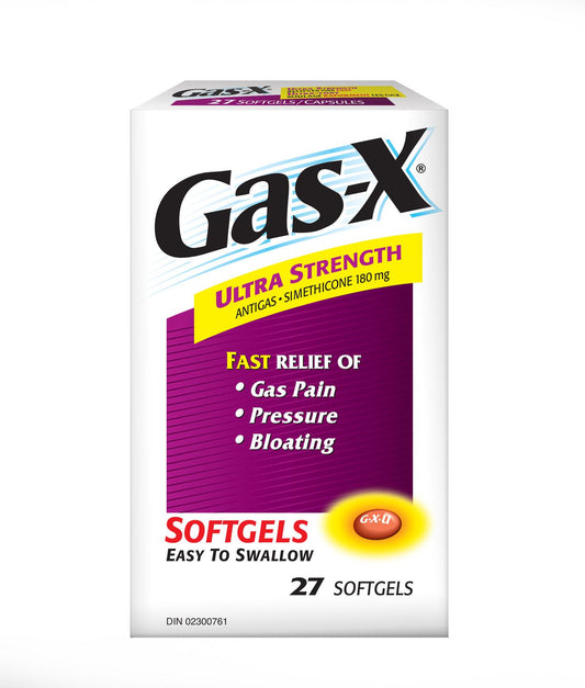 GAS-X ULTRA STRENGTH SOFT GELS