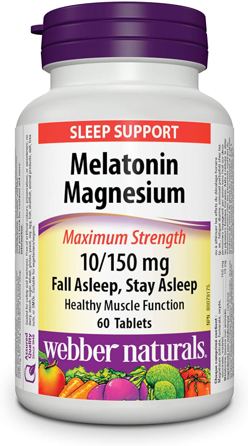 MELATONIN & MAGNESIUM (10MG/150MG)