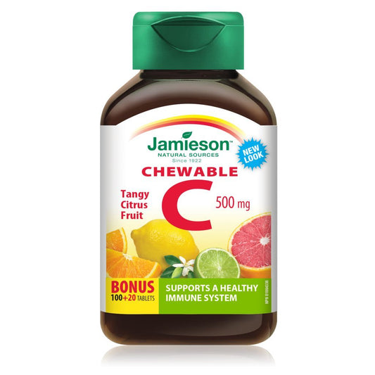 VITAMIN C CHEWABLE TABLETS (500MG)