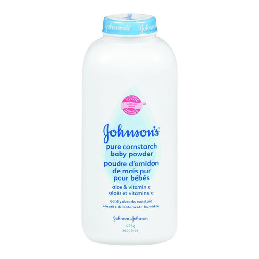 BABY POWDER - PURE CORNSTARCH with Aloe and Vitamin E