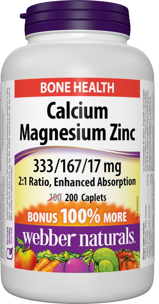CALCIUM MAGNESIUM WITH ZINC