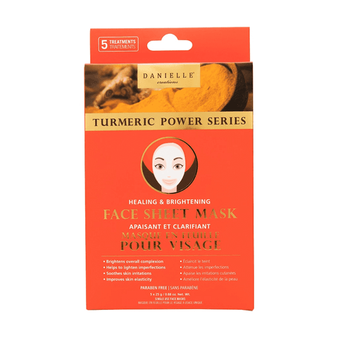 TUMERIC POWDER HEALING SHEET FACE MASK