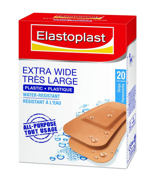EXTRA WIDE PLASTIC BANDAGE