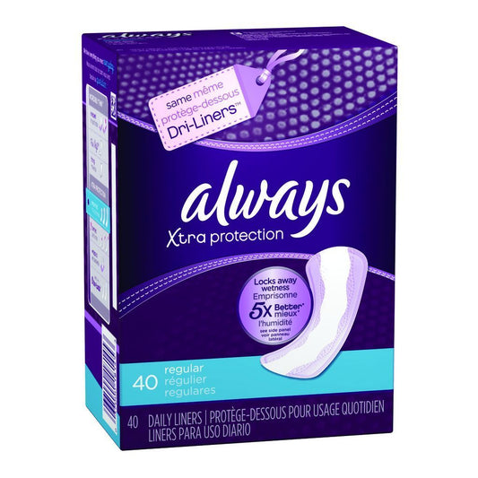 XTRA PROTECTION DAILY PANTILINERS