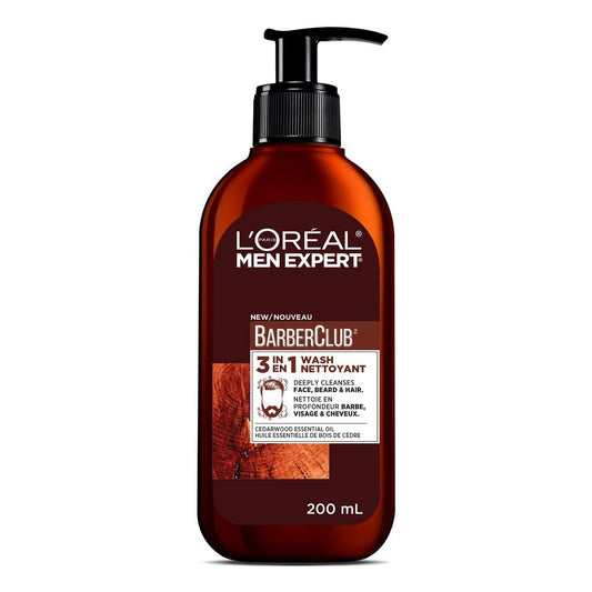 MEN EXPERT BARBERCLUB BEARD+FACE+HAIR WASH