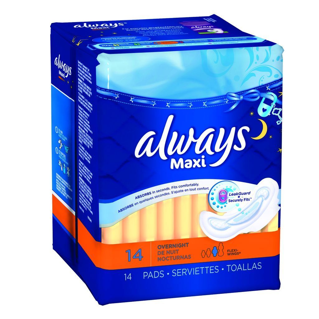 MAXI PAD WITH WINGS