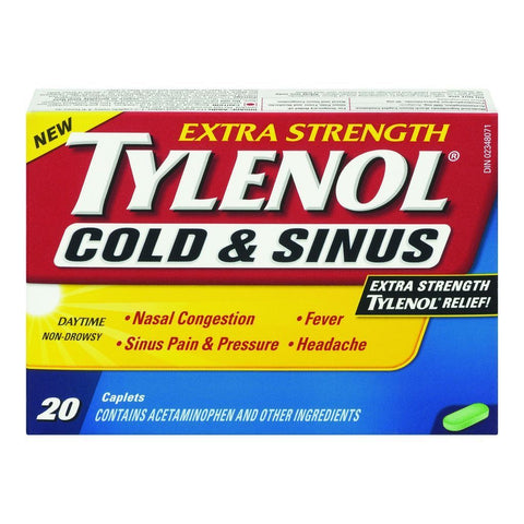 TYLENOL COLD & SINUS EXTRA STRENGTH - DAYTIME