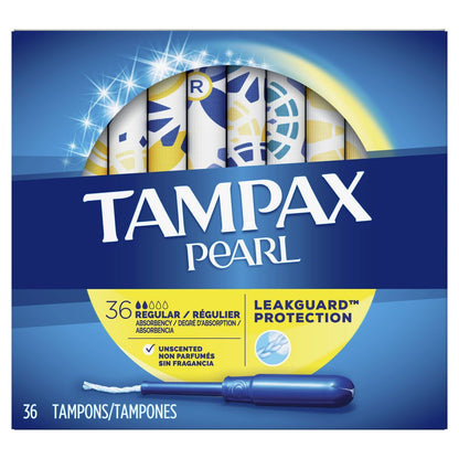 PEARL PLASTIC TAMPONS