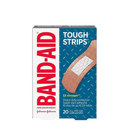 BAND-AID TOUGH STRIPS BANDAGES
