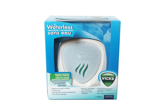 SOOTHING WATERLESS VAPOURIZER WITH NIGHTLIGHT