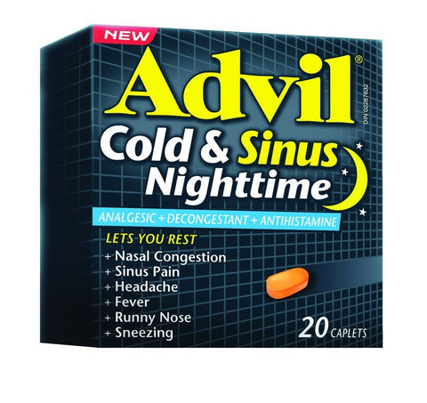 ADVIL COLD & SINUS NIGHTTIME
