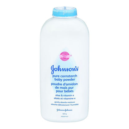 BABY POWDER - PURE CORNSTARCH with Aloe and Vitamin E