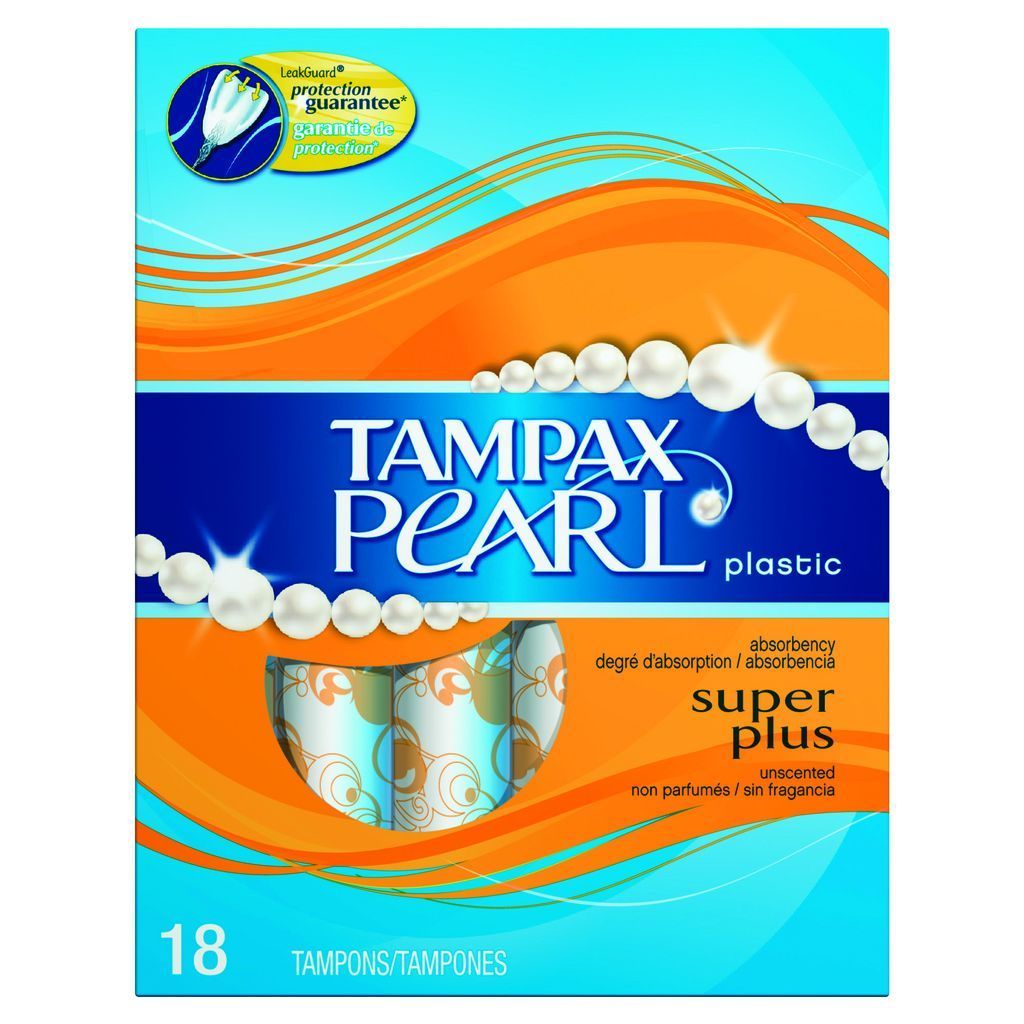 PEARL PLASTIC TAMPONS