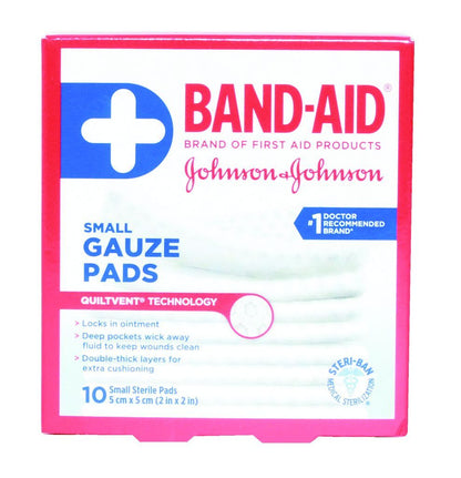 BAND-AID GAUZE PADS