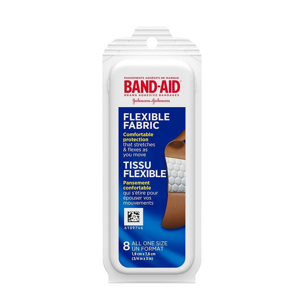 BAND-AID FABRIC BANDAGES - TRAVEL PACK