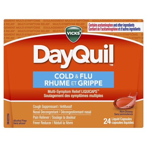 DAYQUIL COLD & FLU LIQUICAPS