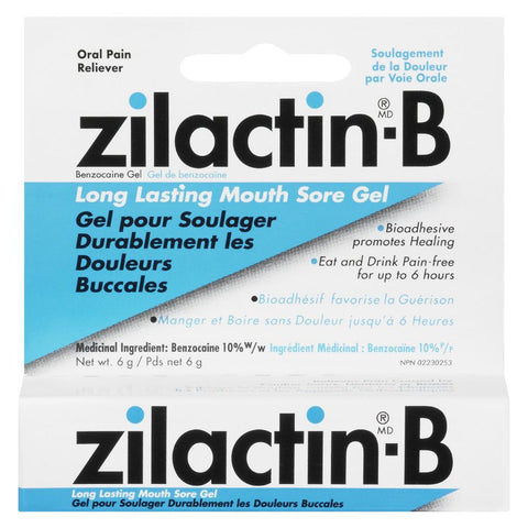 ZILACTIN-B GEL FOR CANKER SORES