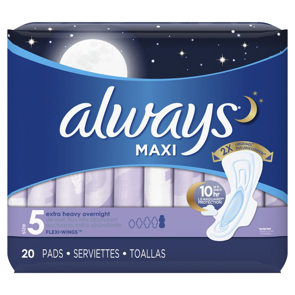 MAXI PAD WITH WINGS