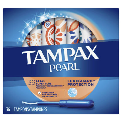 PEARL PLASTIC TAMPONS