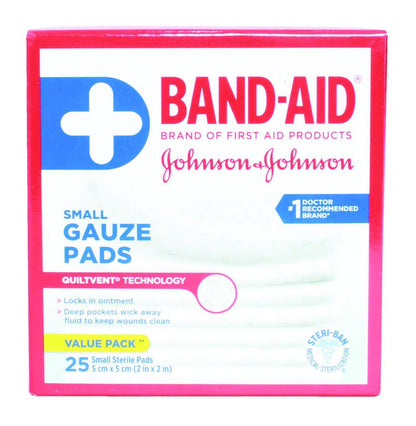 BAND-AID GAUZE PADS