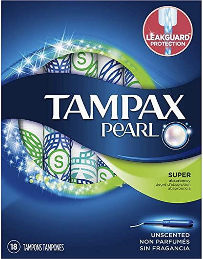 PEARL PLASTIC TAMPONS
