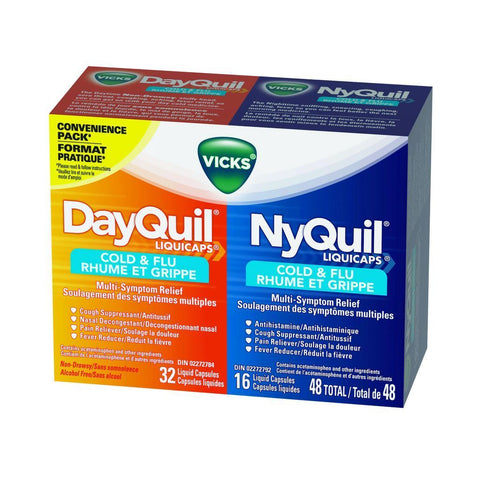 DAYQUIL & NYQUIL COMBO - COLD & FLU