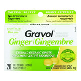 GINGER SOFT CHEWABLE LOZENGES (500MG)
