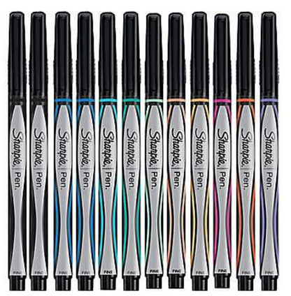 FINE-TIP PEN WITH PERMANENT INK