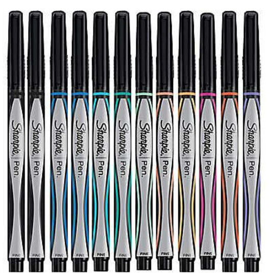 FINE-TIP PEN WITH PERMANENT INK