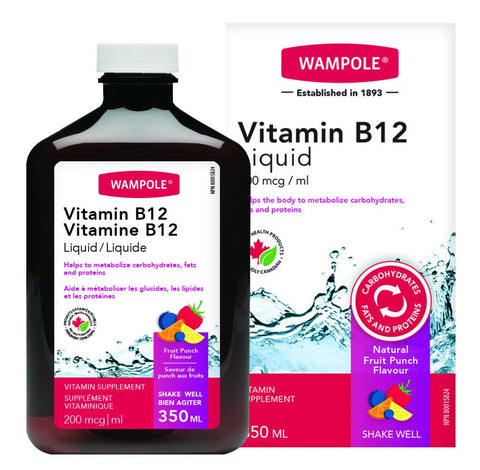 LIQUID VITAMIN B12 (FRUIT PUNCH)