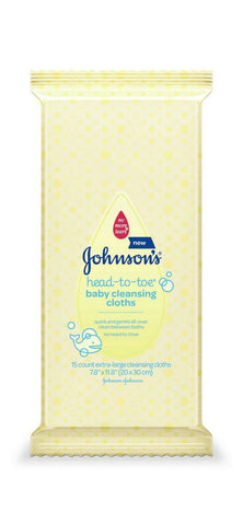 HEAD-TO-TOE BABY CLEANSING CLOTHS