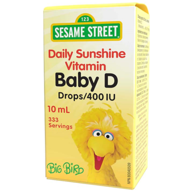 SESAME STREET VITAMIN D DROPS