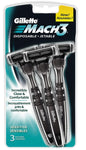 GILLETTE MACH 3 DISPOSABLE RAZORS FOR SENSITIVE SKIN