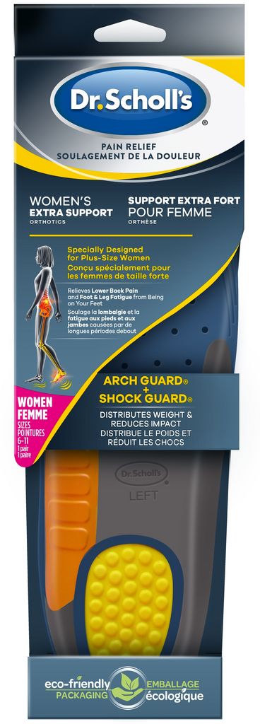 SCHOLLS EXTRA SUPPORT PAIN RELIEF ORTHOTICS