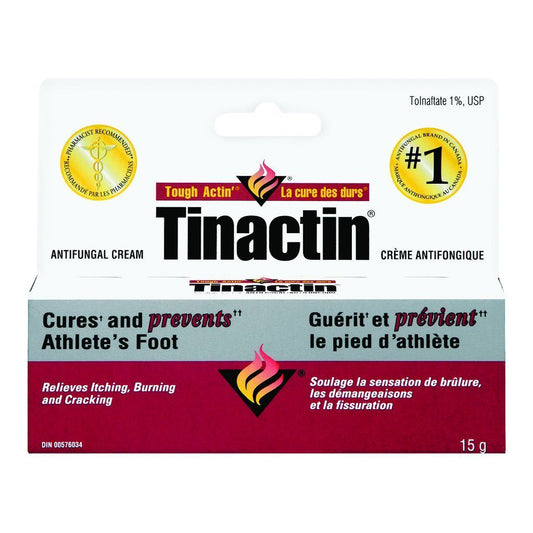 TINACTIN ATHLETE'S FOOT ANTIFUNGAL CREAM