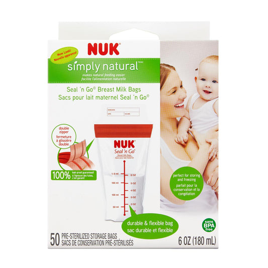 SEAL 'N GO BREAST MILK STORAGE BAGS